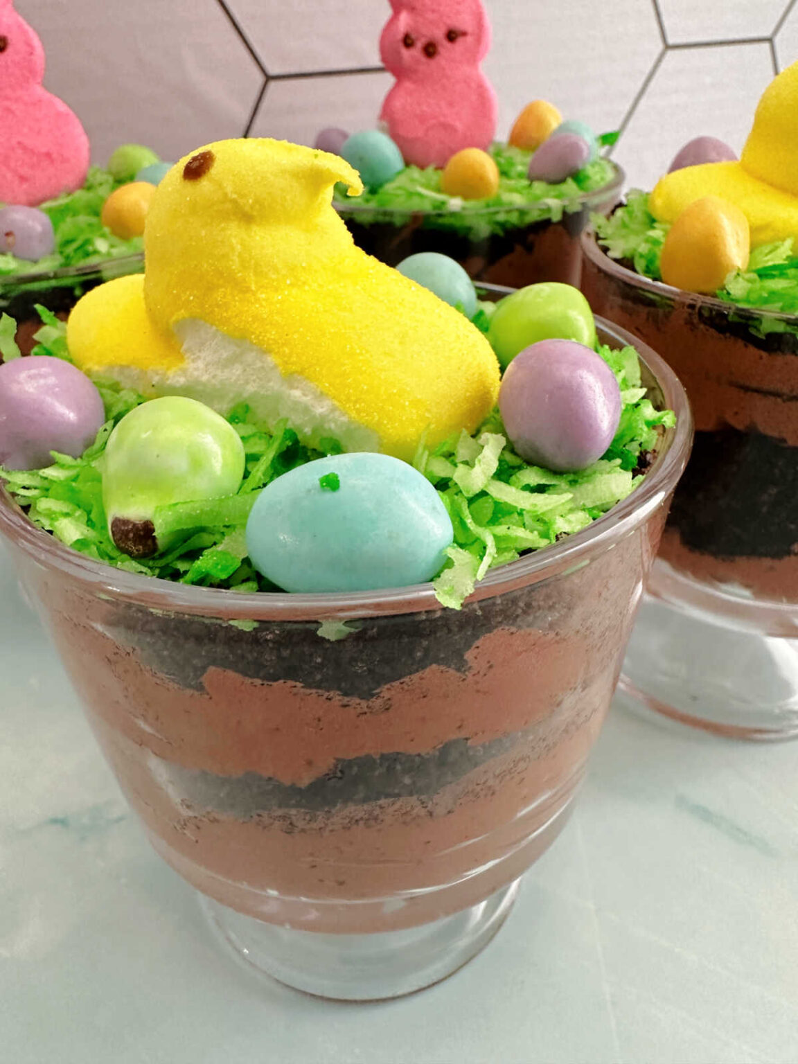 Easter Dirt Cake - Cookaholic Wife